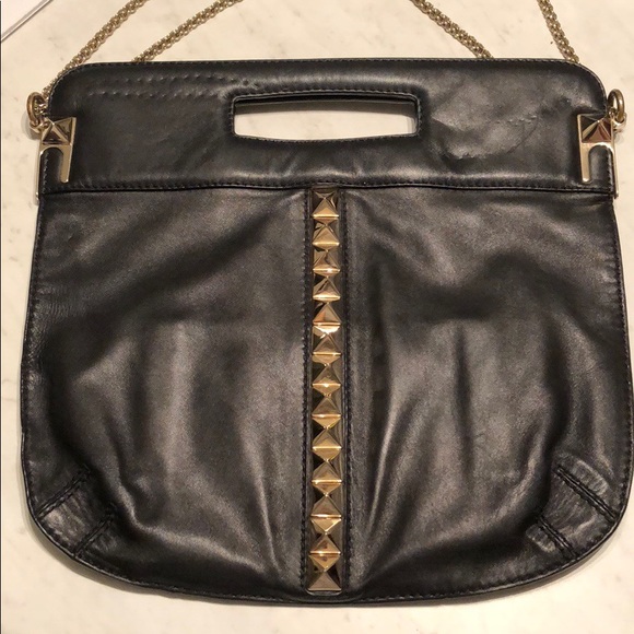 2 Ceintures En Cuir Noir - Liz Claiborne (petite Taille) Et Valentino Caravani, Occasion